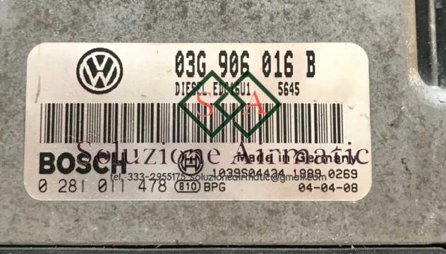 Volkswagen Golf 2.0 centralina motore 03G906016B - Foto 2