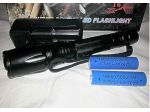 TORCIA PILA DIGITALE CON LED CREE X-T6