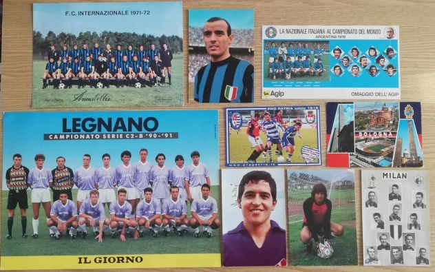 Foto cartolina (postcard) F.C. Internazionale 1971/72 - Foto 5