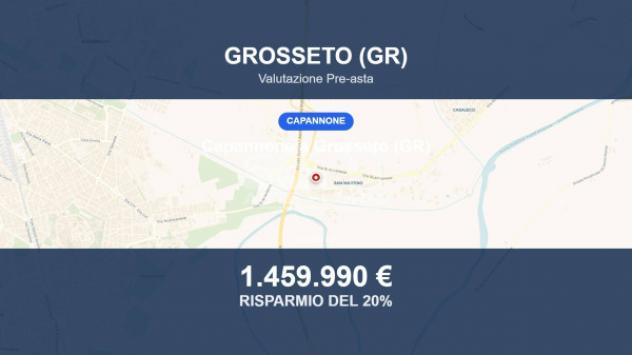 Immobile in asta di 40466 m² in vendita a Grosseto