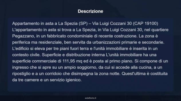 Immobile in asta di 111 m² con più di 5 locali e box auto in vendita a La Spezia - Foto 10