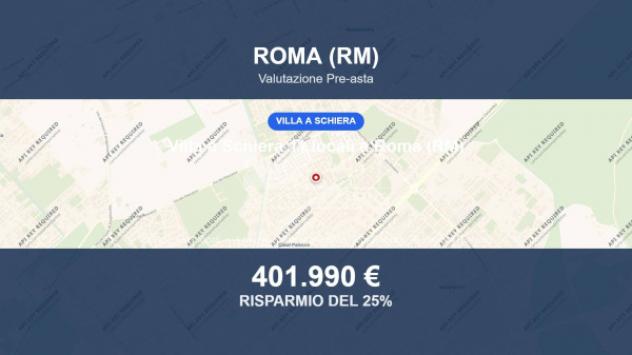 Immobile in asta di 223 m² con più di 5 locali e box auto in vendita a Roma