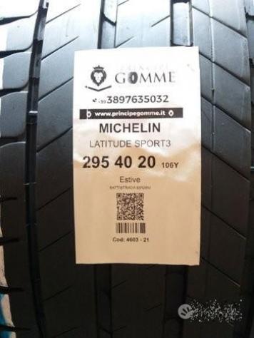 4 gomme 295 40 20 michelin a4603 - Foto 2