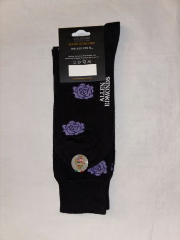 CALZE NUOVE DA DONNA IN COTONE FIRMATE ORIGINALI ALLEN EDMONDS,MADE IN ITALY - Foto 8