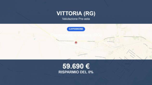 Immobile in asta di 16025 m² in vendita a Vittoria