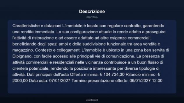 Immobile in asta di 618 m² in vendita a Dipignano - Foto 4