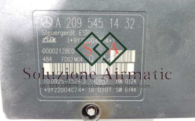 Mercedes Classe C 180 Kompressor gruppo ABS ESP A2095451432 - Foto 4
