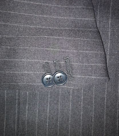 SVENDO ELEGANTISSIMO COMPLETO UOMO ORIGINALE SARTORIA ITALIANA LA RINASCENTE - Foto 2