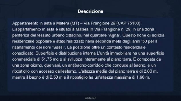 Immobile in asta di 51 m² in vendita a Matera - Foto 17