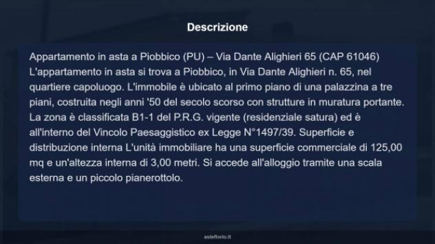 Immobile in asta di 125 m² in vendita a Piobbico - Foto 9