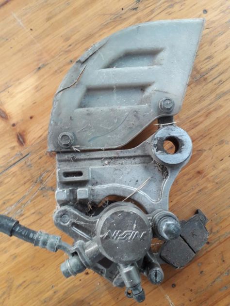 Pinze freni anteriore e posteriore per Honda Dominator 650 - Foto 6