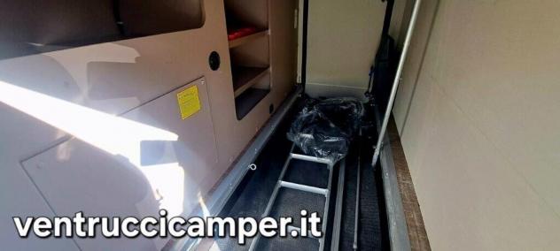Etrusco 6900DB LETTO TRAVERSO POST CON BASCULANTE ANTERIORE GARAGE 6,99M FINANZIABILE 180 MESII - Foto 7