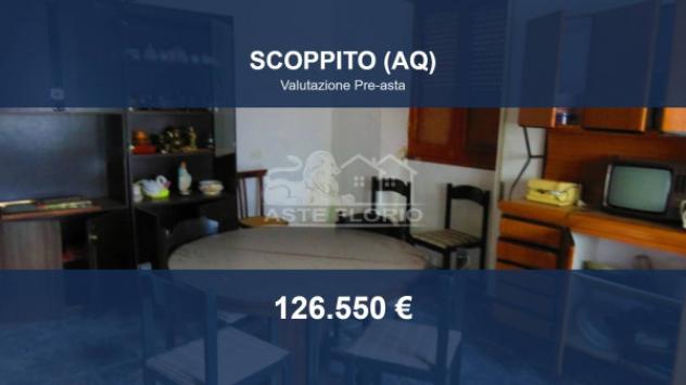 Immobile in asta di 241 m², box auto in vendita a Scoppito
