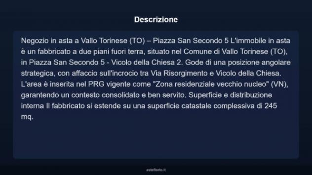 Immobile in asta di 92 m² in vendita a Vallo Torinese - Foto 3