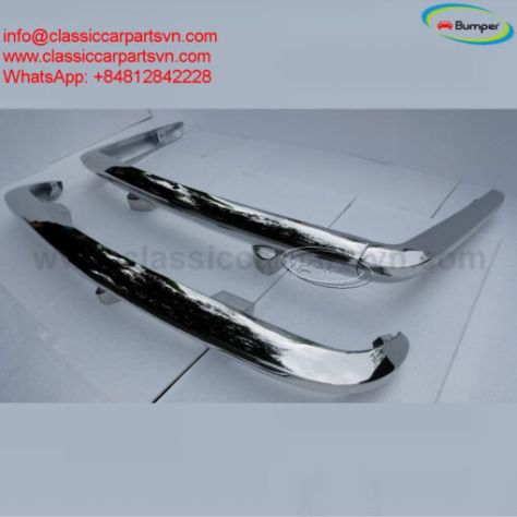 Triumph TR6 (1969-1974) bumpers by stainless steel new - Foto 3