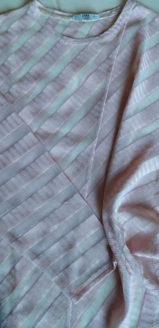 MAGLIA DONNA ZARA A RIGHE ROSA - Foto 7