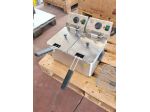 friggitrice inox doppia vasca usata
