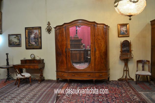 Toilette con specchio basculante stile Thonet - Foto 8