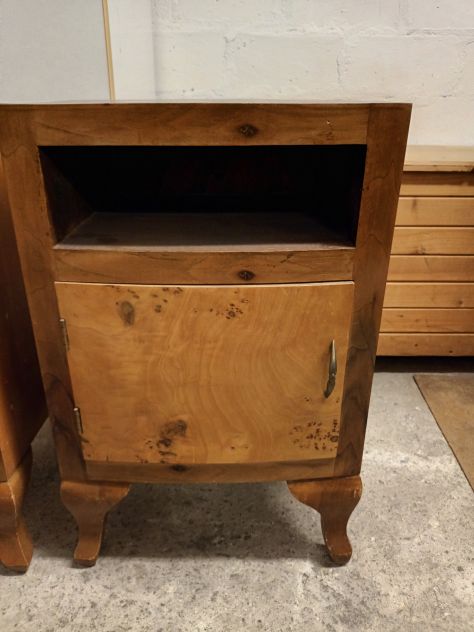 COPPIA COMODINI IN LEGNO VINTAGE - Foto 6