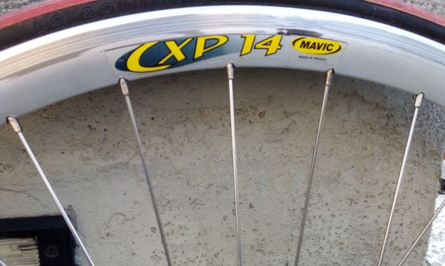 MAVIC Cxp 14-record Campagnolo-tubeless Hutchinson - Foto 7