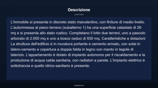 Immobile in asta di 141 m² con più di 5 locali e box auto in vendita a Coggiola - Foto 17