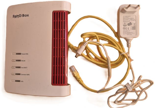 FRITZ!Box 7530 HZ modem/router Wi-Fi + alimentatore e cavi - Foto 4
