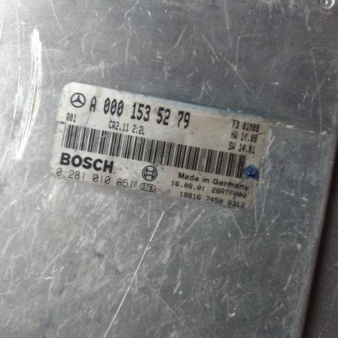 Centralina motore (ECU) Bosch EDC15C6 Mercedes CR2.xx - 0 281 010 851 CENTRALIN - Foto 2