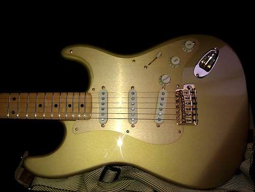 Fender Stratocaster 50th Anniversary Aztec Gold chitarra elettrica - Foto 4