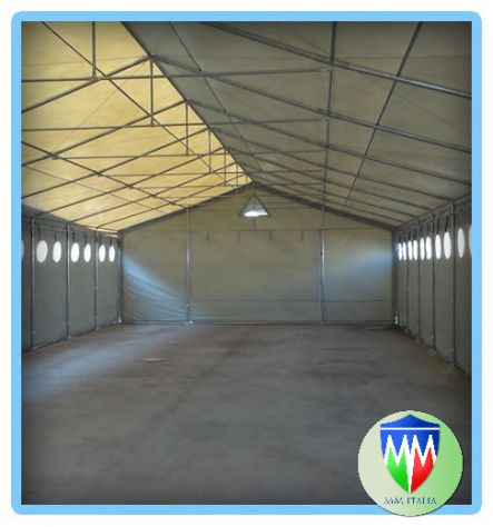 Coperture  8 x 10 x 5,45 mt. Tenso  tendoni uso magazzino deposito rimessaggio - Foto 10