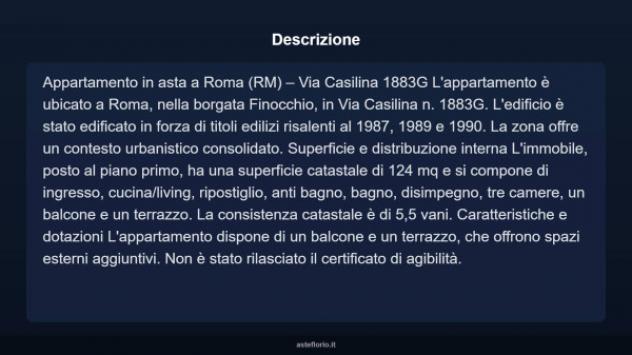 Immobile in asta di 124 m² in vendita a Roma - Foto 16