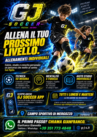 GJ Soccer: allenamenti di calcio a Mergozzo