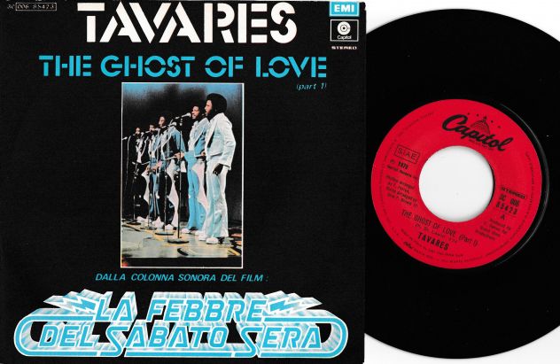 TAVARES - The Ghost Of Love O.S.T (Part. 1 / 2) 7'' / 45 giri 1978 Italy Capitol