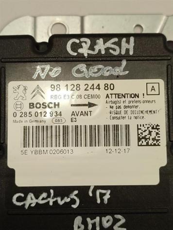 CENTRALINA AIRBAG CITROEN C4 Cactus 9812824480 0285012934 BH02 (1418) - Foto 2