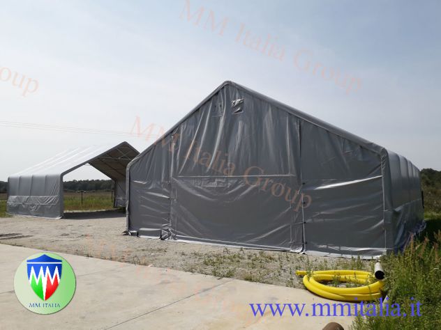 Tensostruttura Industriale a prezzo eccezionale 8,0 x 12,0 x 5,12 mt. - Foto 5