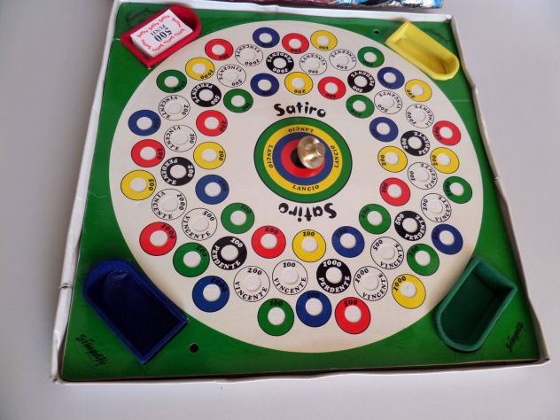 Gioco da tavolo "SATIRO" Anni 80 (Simpaty giochi) originale d'epoca - Foto 3