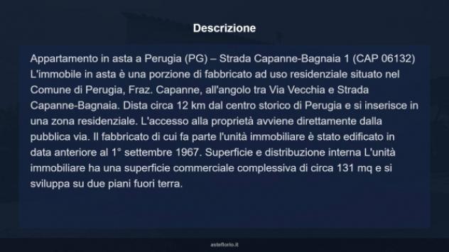 Immobile in asta di 131 m² con più di 5 locali in vendita a Perugia - Foto 17