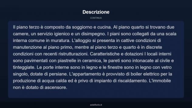 Immobile in asta di 98 m² con più di 5 locali in vendita a Vallebona - Foto 8