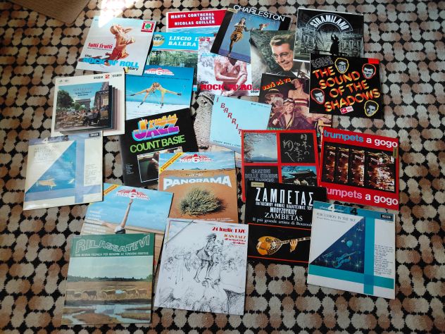 Lotto di circa 75 vinili 33 giri: musica popolare del mondo, classica, jazz, col - Foto 6