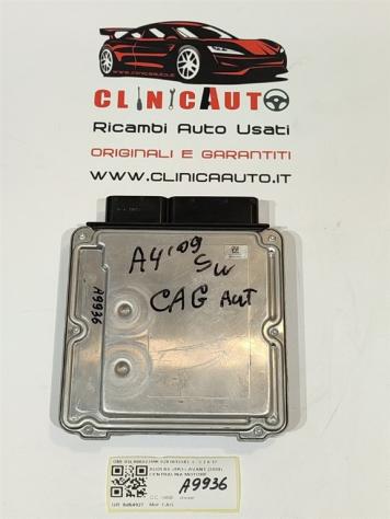 CENTRALINA MOTORE AUDI A4 Avant (8K5) 03L906022MK 0281015583 CAG diesel 1968 (0815) - Foto 3
