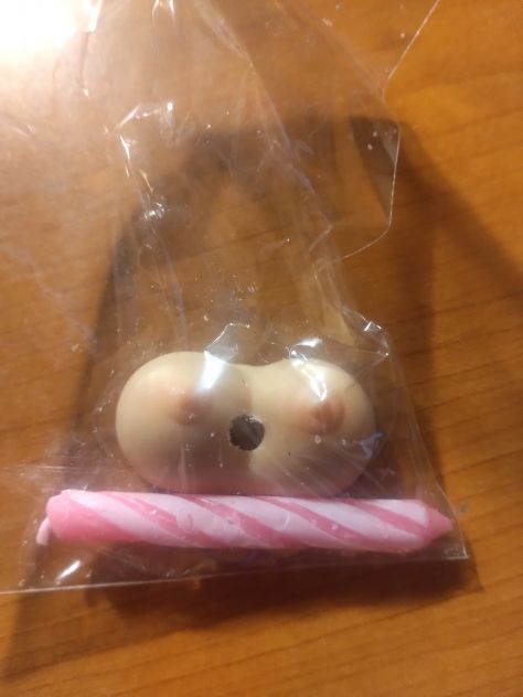 porta candela compleanno anatomico