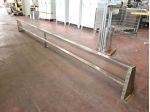scaffale/gancera per salumeria usata