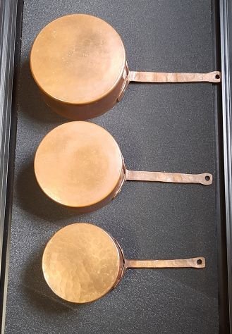 PENTOLE IN RAME / STAGNATO MAI UTILIZZATI DA ARREDAMENTO E DA CUCINARE - Foto 7