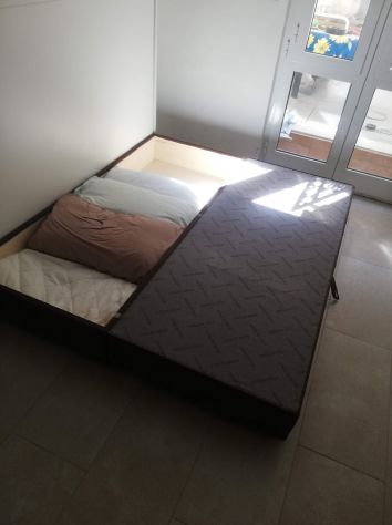 Letto a scomparsa 178x214 + Divano + Materasso - Foto 3