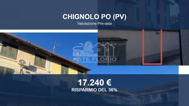 Immobile in asta di 38 m² in vendita a Chignolo Po