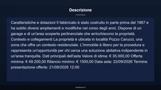 Immobile in asta di 150 m² con più di 5 locali e box auto in vendita a Martina Franca - Foto 4