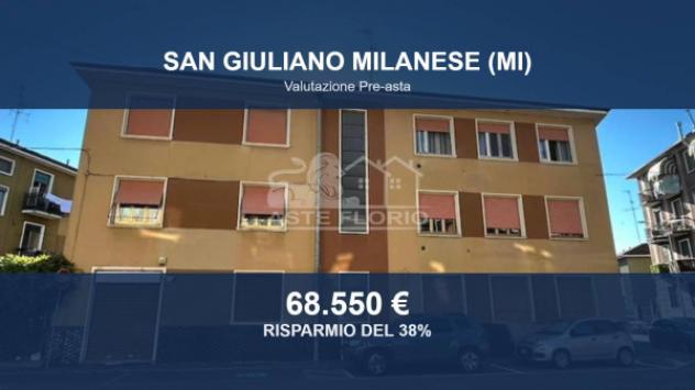 Immobile in asta di 74 m² in vendita a San Giuliano Milanese