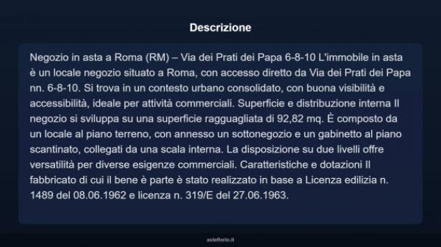 Immobile in asta di 92 m² in vendita a Roma - Foto 10