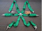 Set di cintura di sicurezza TAKATA 3" 4 o 6 punti Camlock verde JDM seat belts