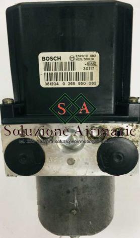 Audi RS6 centralina gruppo ABS 0265950083