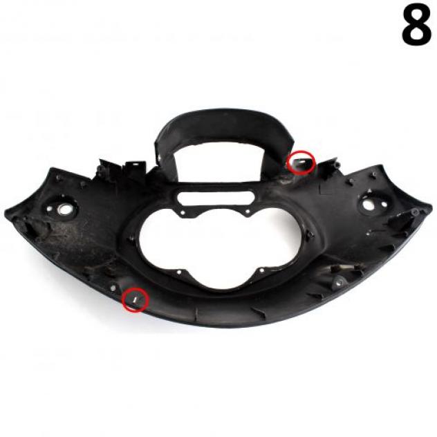 Coprimanubrio scooter Aprilia SR 50 - AP8258336 - Foto 10